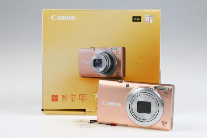 Canon PowerShot A4000 IS Pink - #413060000645