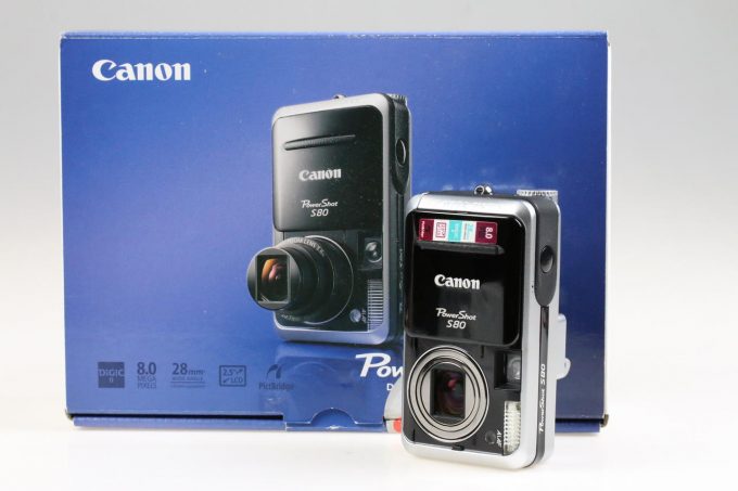Canon PowerShot S80 Digitalkamera - #2531400297