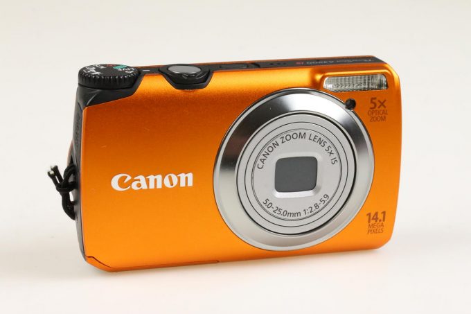 Canon PowerShot A3200 IS Digitalkamera orange - #213020000373