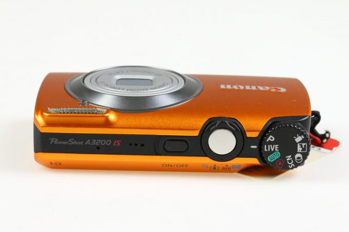 Canon PowerShot A3200 IS Digitalkamera orange - #213020000373