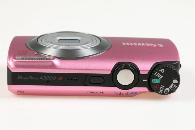 Canon PowerShot A3200 IS Digitalkamera pink - #213020000264