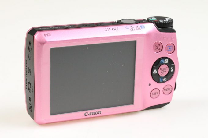 Canon PowerShot A3200 IS Digitalkamera pink - #213020000264