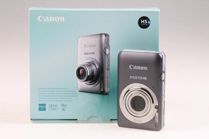 Canon IXUS 115 HS Digitalkamera grau - #123010003594