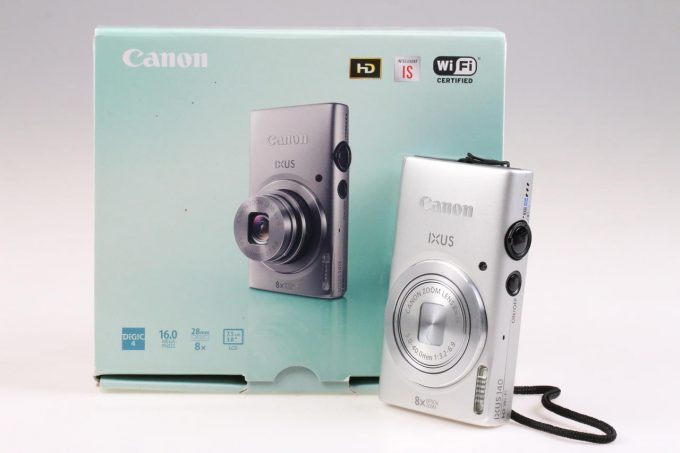 Canon Ixus 140 Digitalkamera silver - #613050003075