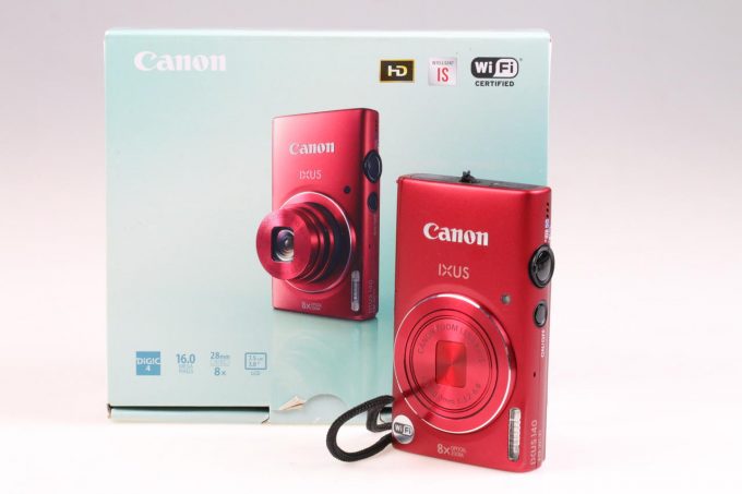 Canon Ixus 140 Digitalkamera rot - #21000037