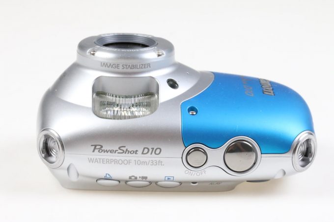 Canon Powershot D10 Digitalkamera mit AKT-DC1 Kit - #8531101680