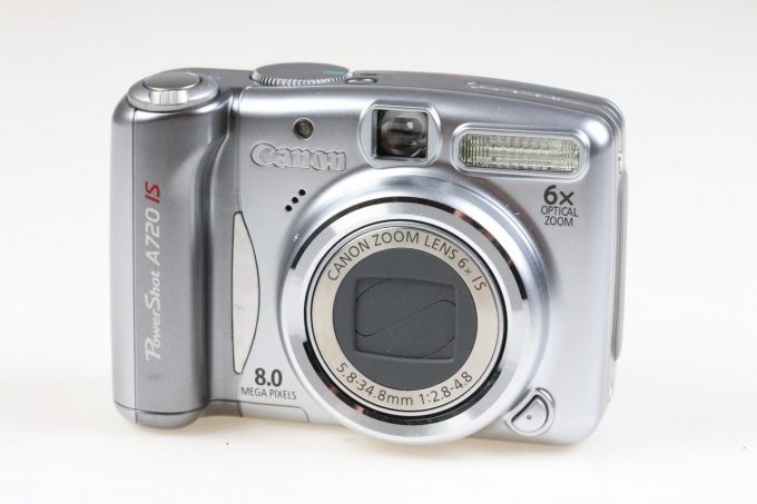 Canon PowerShot A720 IS silber - #6136224686