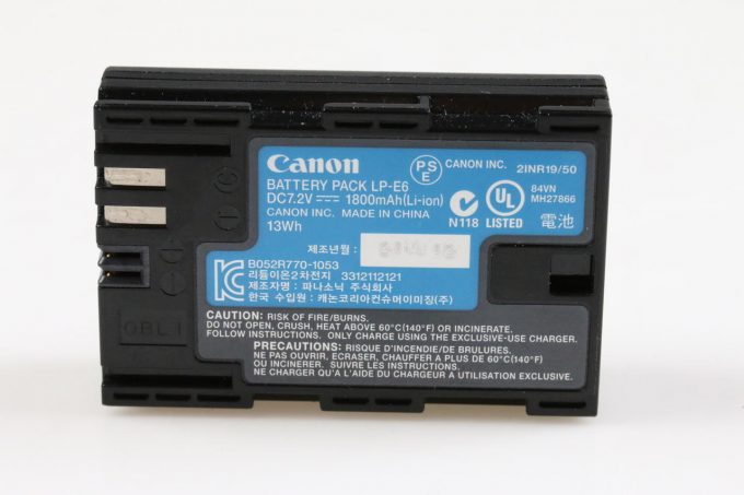 Canon LP-E6 Li-Ion Akku