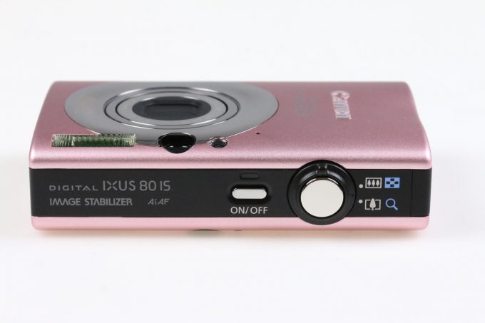 Canon IXUS 80 IS Digitalkamera Pink - #6635021202