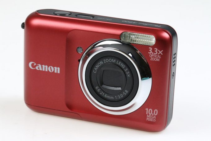 Canon PowerShot A800 Digitalkamera rot - #123060000627