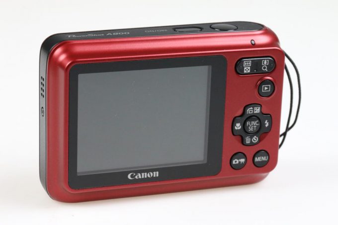 Canon PowerShot A800 Digitalkamera rot - #123060000627