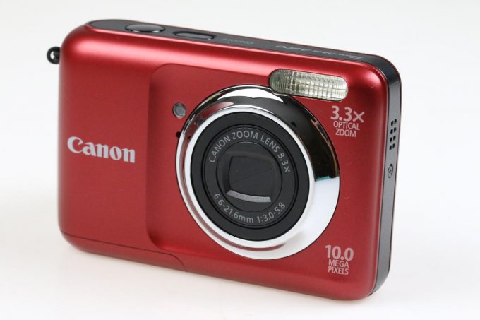 Canon PowerShot A800 Digitalkamera rot - #123060000628