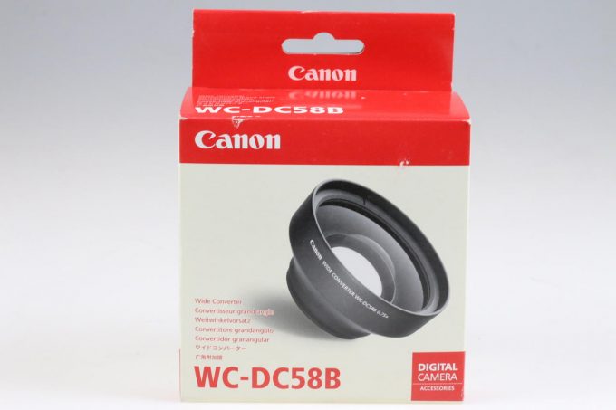 Canon WC-DC58B Weitwinkelvorsatz