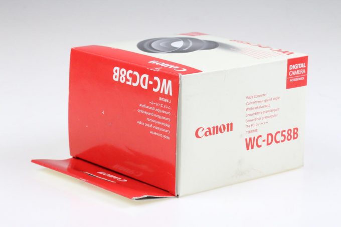 Canon WC-DC58B Weitwinkelvorsatz