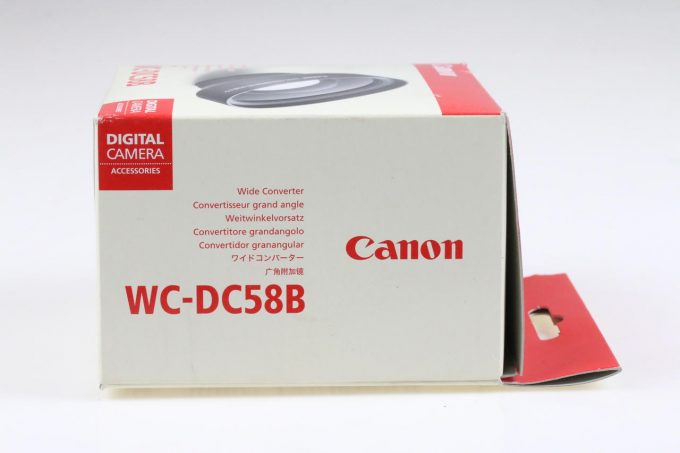 Canon WC-DC58B Weitwinkelvorsatz