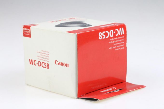 Canon WC-DC58 0,8x Weitwinkelvorsatz