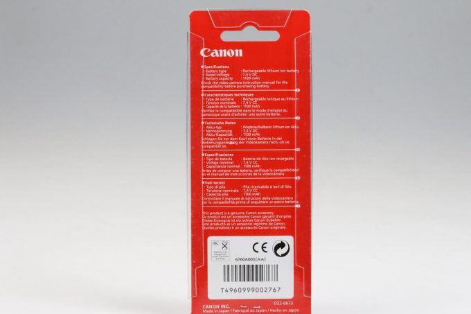 Canon Battery Pack BP-512