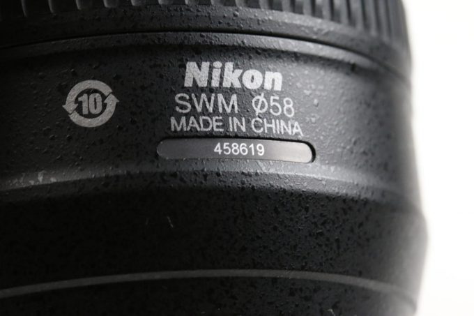 Nikon AF-S 50mm f/1,4 G - #458619