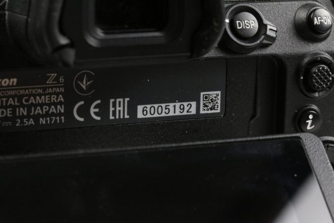 Nikon Z 6 Gehäuse - #6005192