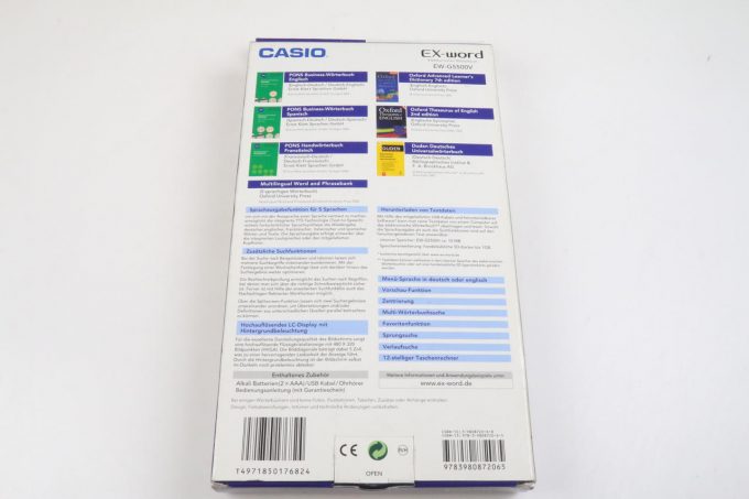 Casio EX_Word EW-G5500V