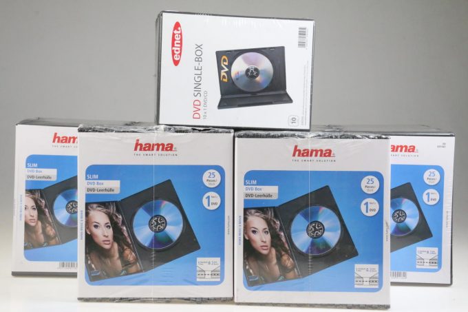 Hama DVD Boxen - 160 Stück