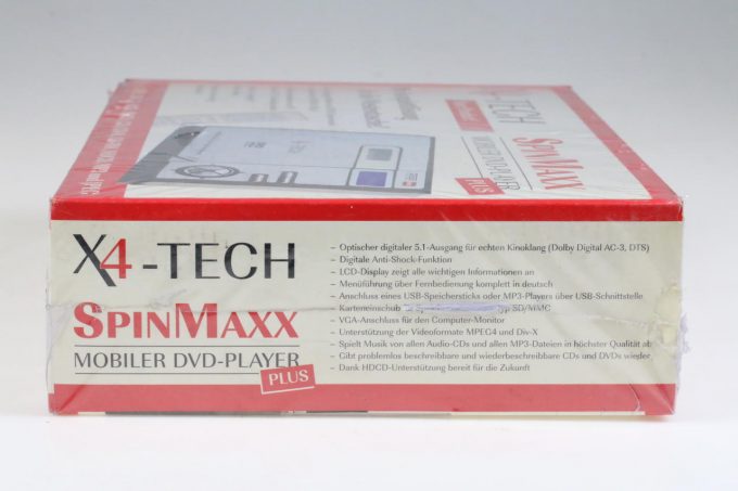 SpinMaxx X4-TECH DVD Player