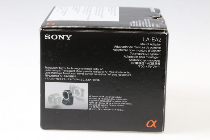Sony LA-EA2 E-Mount auf A-Mount Adapter - #4000255