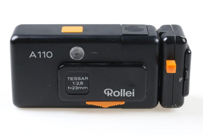 Rollei A110 Sucherkamera mit Blitz