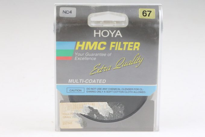 Hoya Filter GRAU ND 4 HMC 67