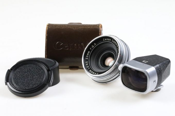 Canon 25mm f/3,5 mit Sucher für M39 - #10540