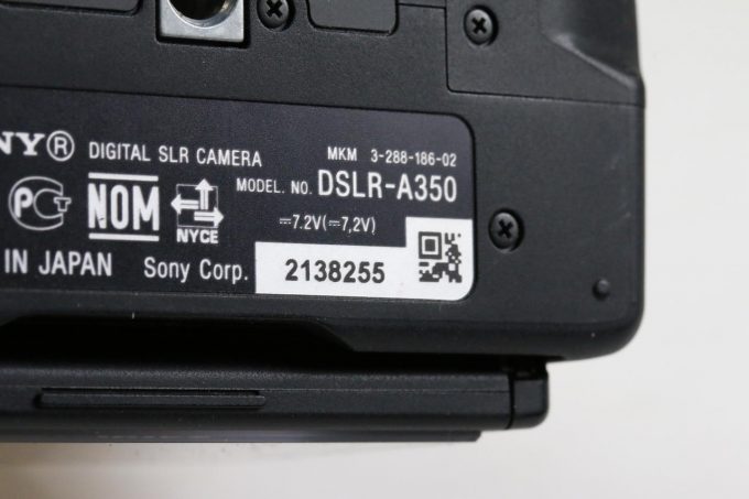 Sony Alpha 350 mit SAM DT 18-70mm f/3,5-5,6 - #2138255