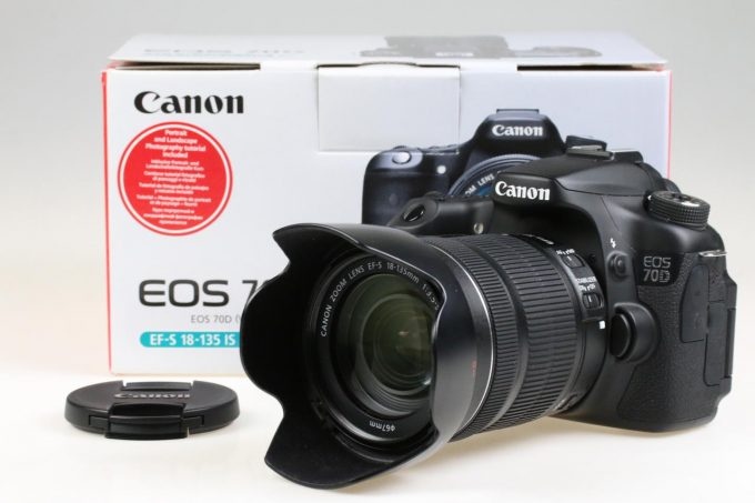Canon EOS 70D mit EF-S 18-135mm f/3,5-5,6 IS STM - #1730026004887
