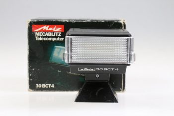 Metz Mecablitz 30 BCT 4 Blitzgerät mit Infrarot Adapter