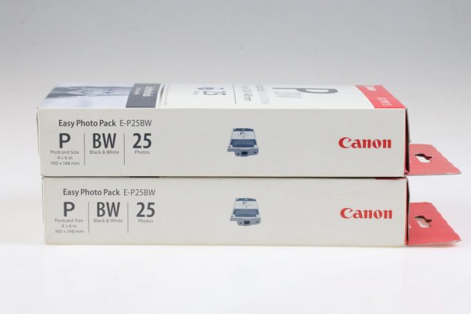 Canon Selphy ES E-P25 BW Papier / 2 x 25 Blatt - Abgelaufen