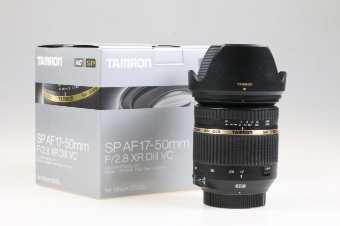 Tamron SP 17-50mm f/2,8 Di II VC für Nikon F (AF) - #025913