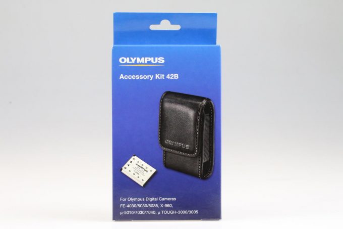Olympus Li-ion Akku LI-42B - 3,7V Accessory Kit mit Tasche
