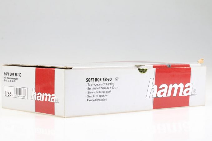 Hama Softbox SB-30 30x30cm für SF-28/30/30E