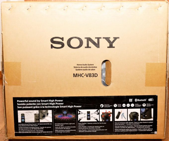 Sony MHC-V83D Box Demogerät Garantie