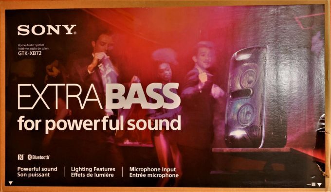 Sony GTK-XB72 Lautspreche Demo Garantie