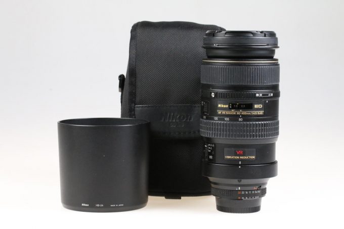 Nikon AF 80-400mm f/4,5-5,6 D ED VR - #436109