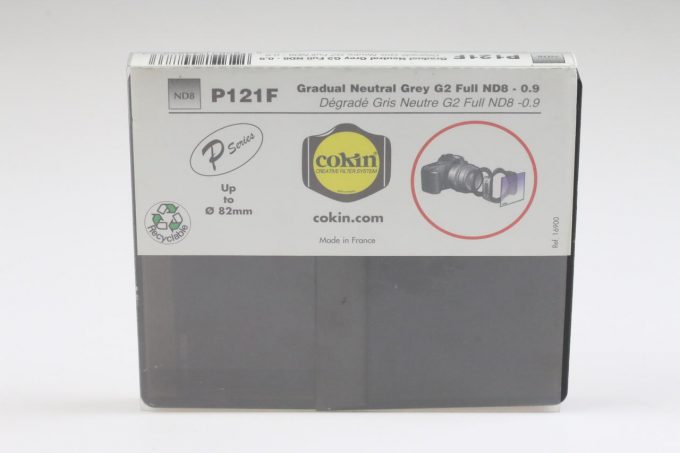 Cokin P121F Gradual Neutraldichtefilter Grau G2 Full
