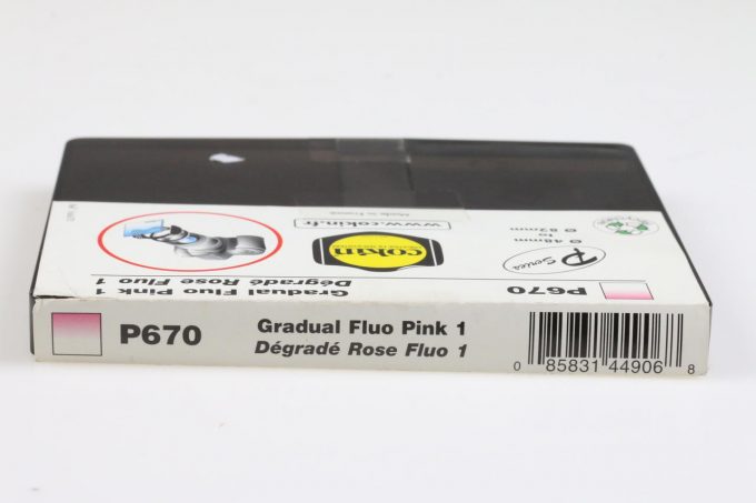 Cokin P670 Gradualfilter Fluo Pink 1