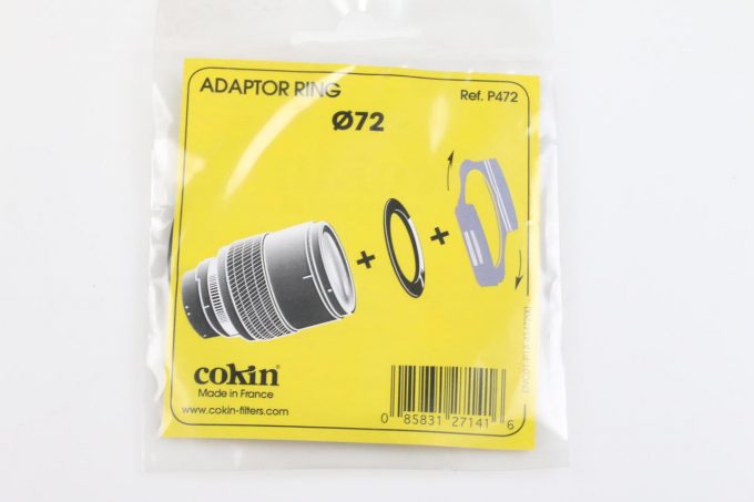 Cokin Adapterring System P - 72mm
