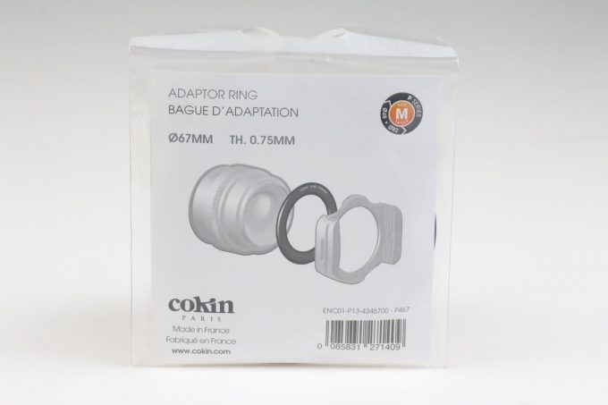 Cokin Adapterring System P - 67mm