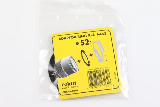 Cokin System A Adapterring 52mm