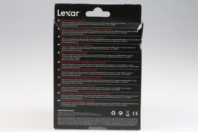 Lexar EXpressCard CF Reader (PCle Host Schnittstelle)