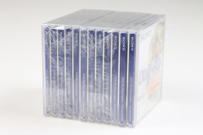 Sony DVD-RW 30min 12x FUJIFILM DVD Kassetten 3x