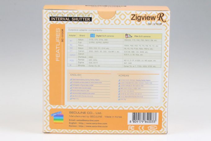 ZIGView R SC-V100R Digital View Finder