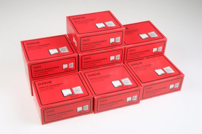 Gepe Diarahmen 2012 3mm AN Glas - 10 Packungen