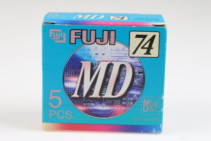 FUJIFILM Mini Disc MD 74 - 5 Stück (MDS74E)